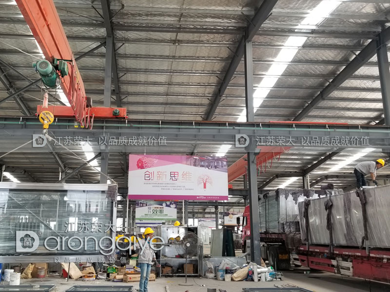 陜西寶雞市公交候車亭發貨案例