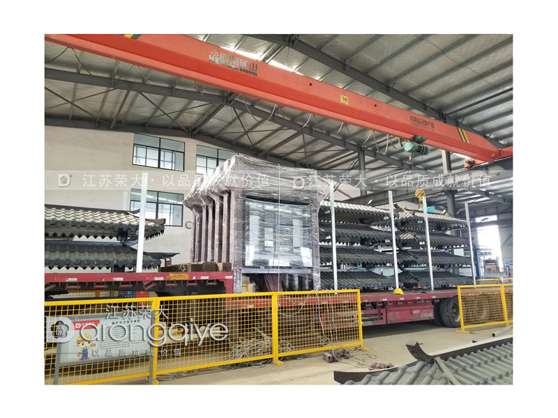 仿古候車亭發貨圖