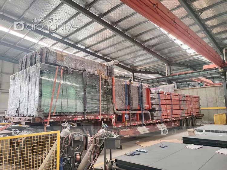 河南智能候車亭發貨配圖一