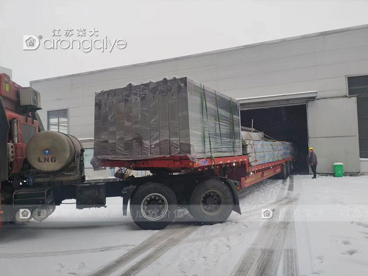 山東公交車(chē)站候車(chē)亭發(fā)貨實(shí)例