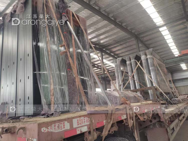 河南公交站臺(tái)候車(chē)亭發(fā)貨案例